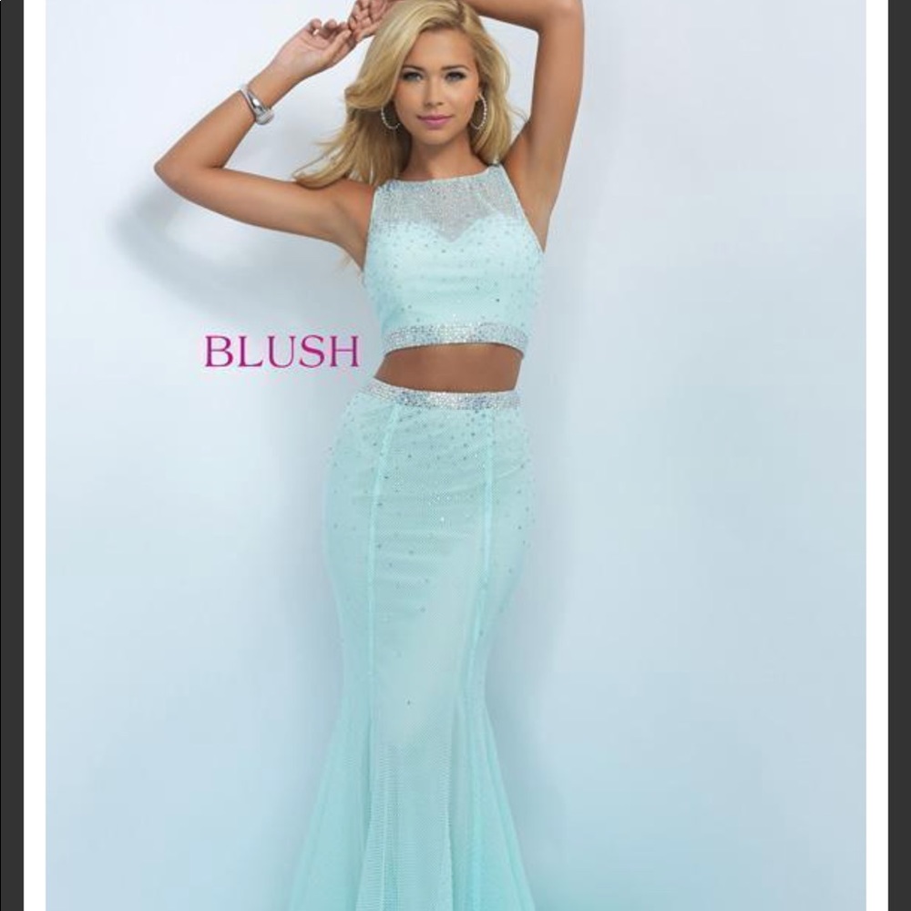 Blush Prom Dress